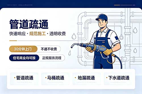 辽源管道疏通