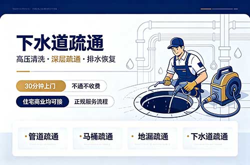 辽源下水道疏通