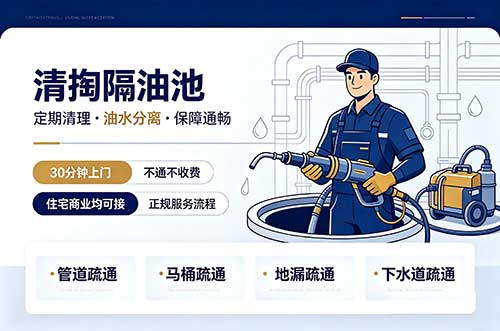 辽源清掏隔油池